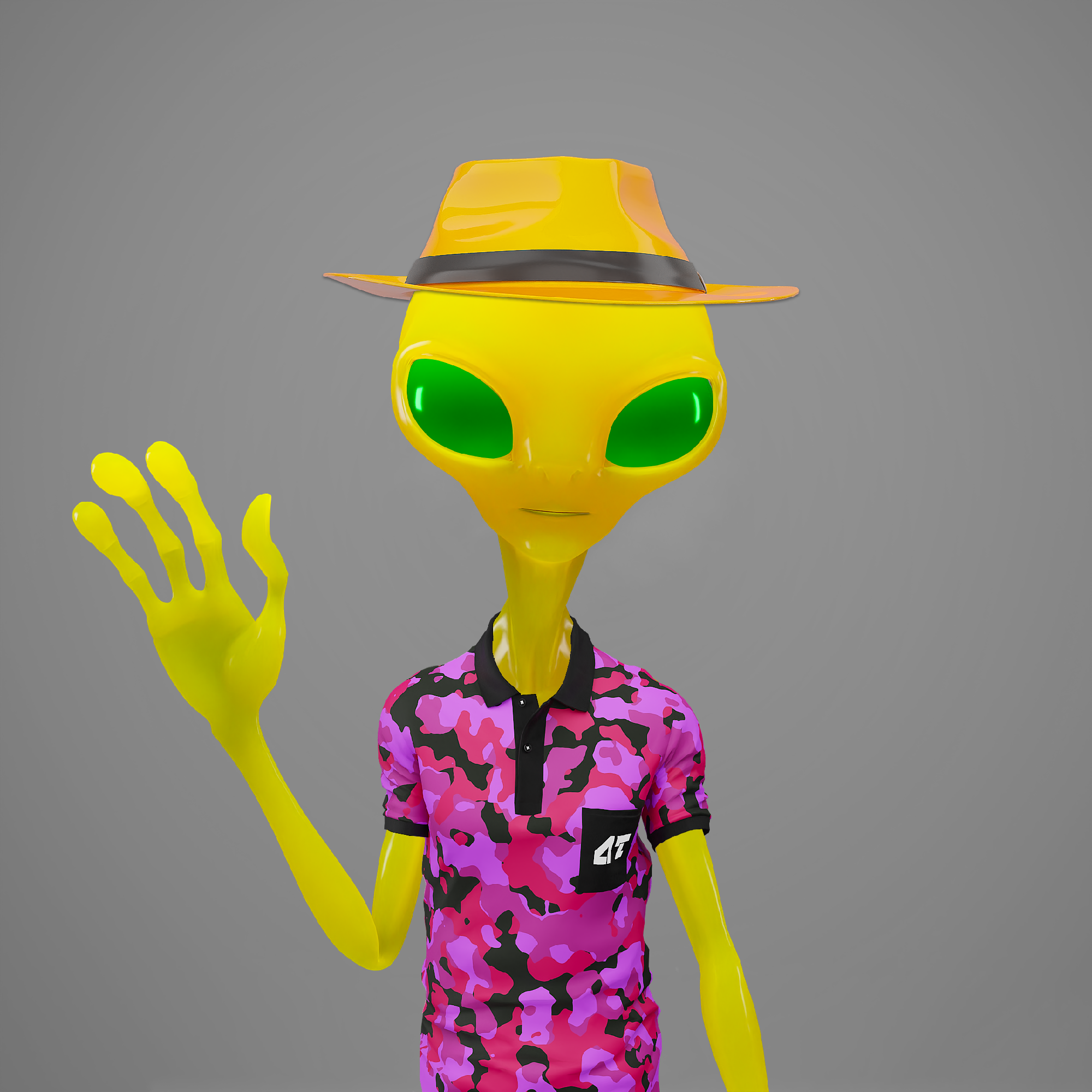 Alien Tourism1807 NFT on Algorand