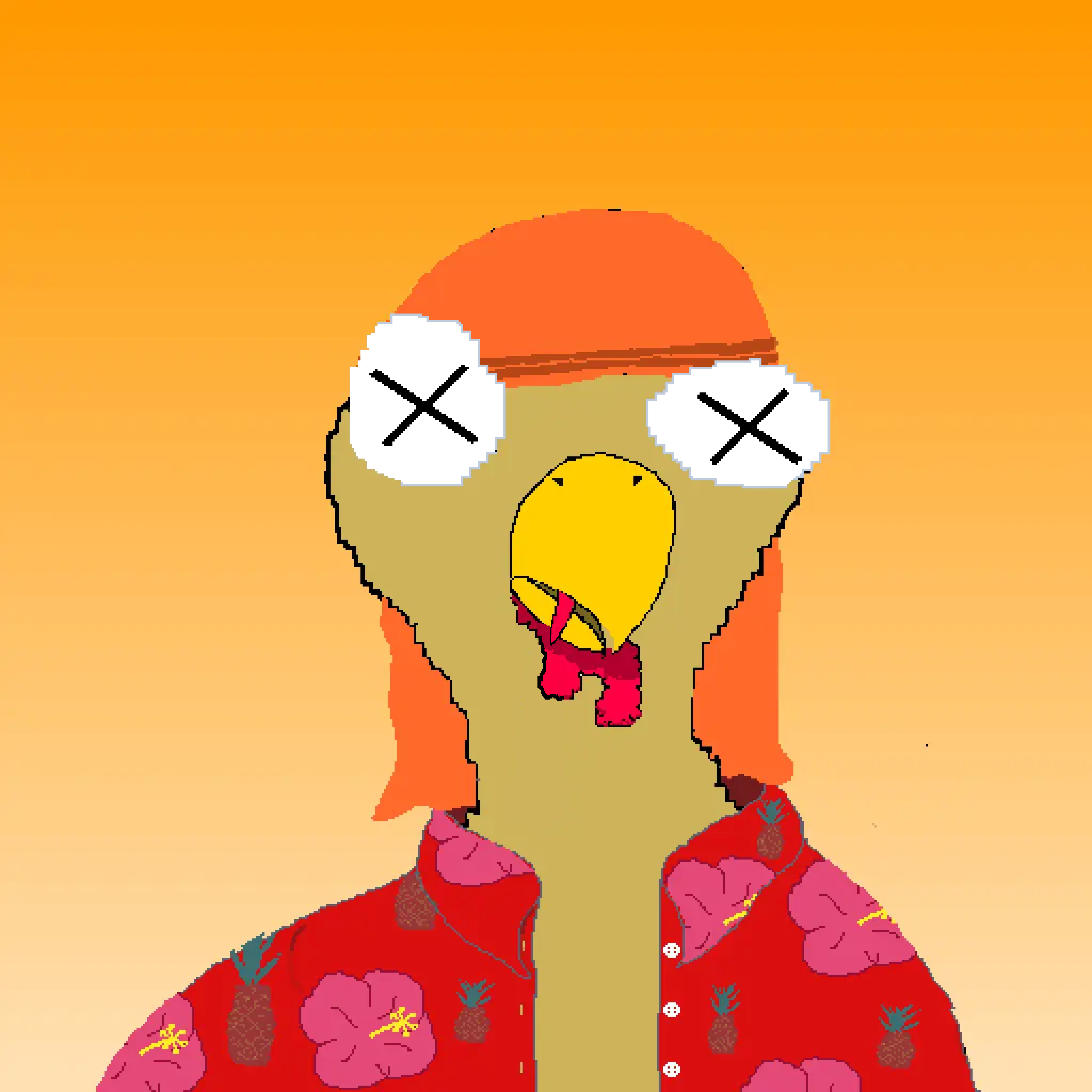 Cluckers #124 NFT on Algorand