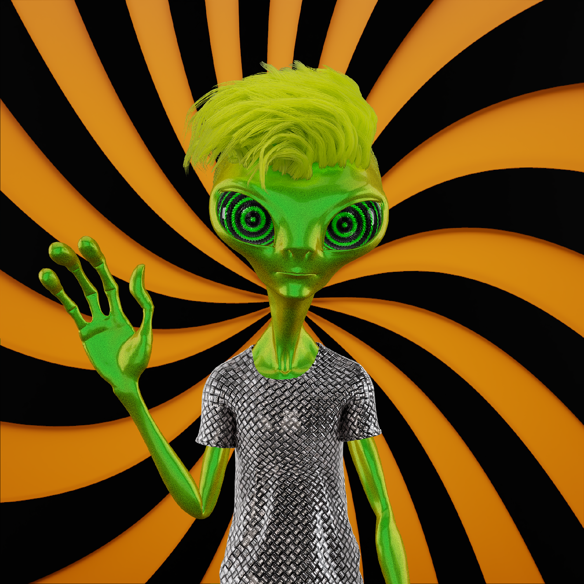 Alien Tourism1019 NFT on Algorand