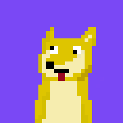 Pixel Doge 384