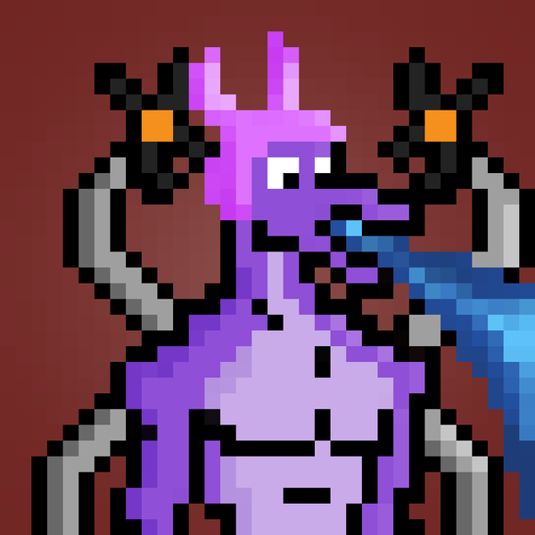 Image of Pixel Dragon: #027