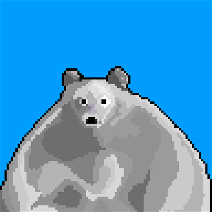Fat Chonk Polar Bear