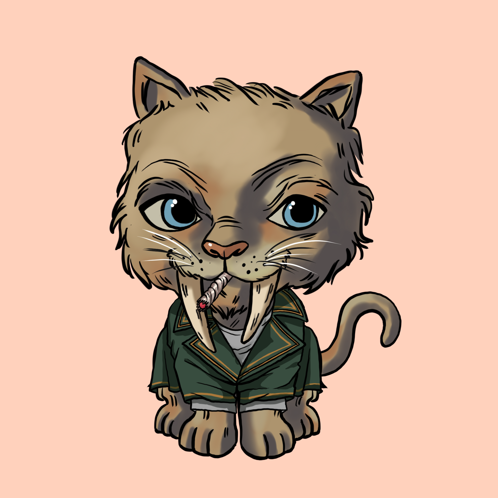 Adorable Feline #0116 NFT on Algorand