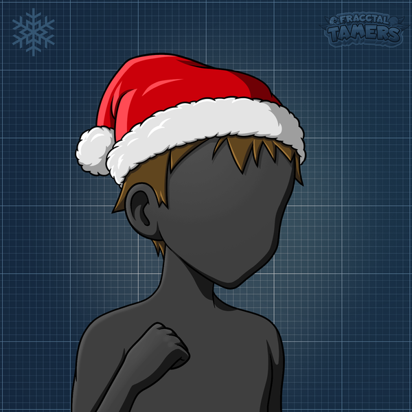 An image of Fracctal Santa Hat