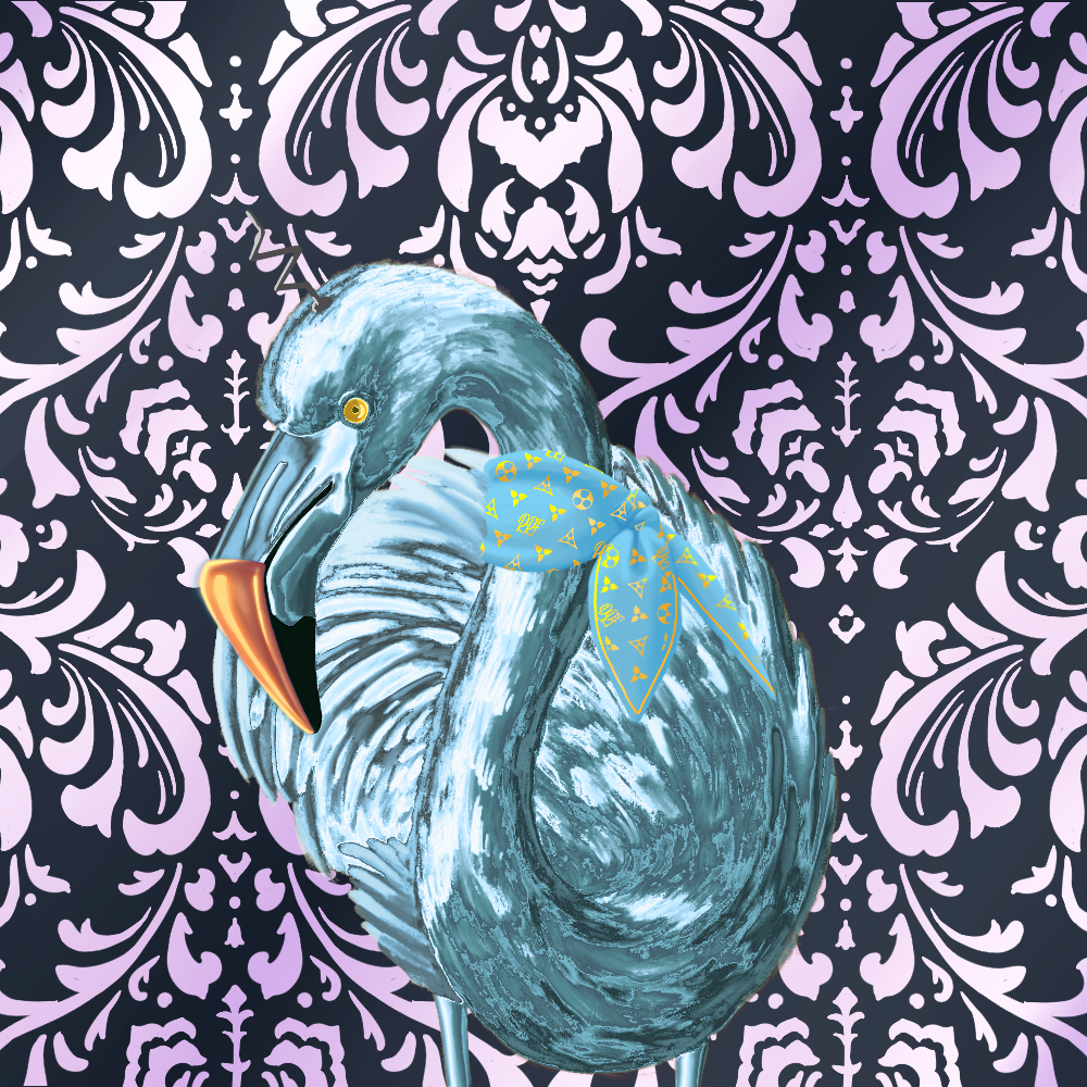 ReallyRichFlamingo #141 NFT on Algorand