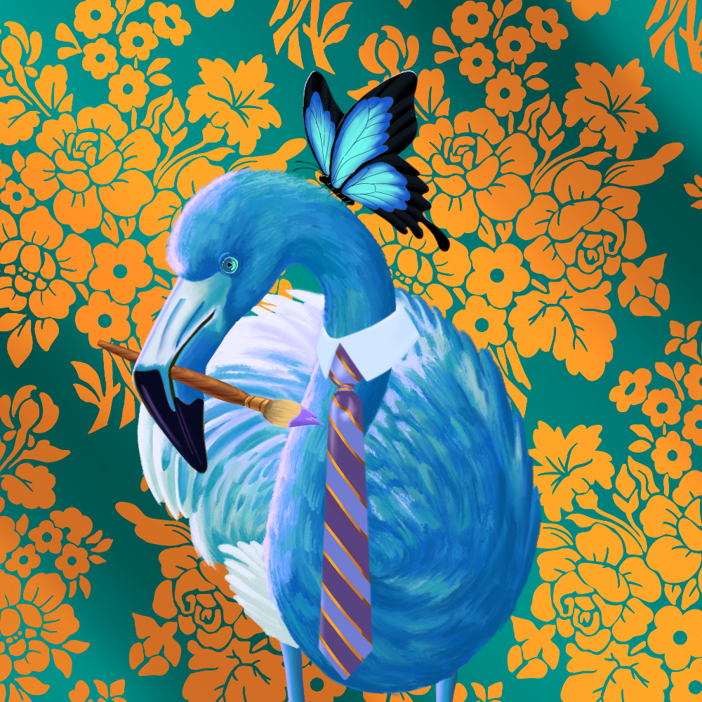 ReallyRichFlamingo #147 NFT on Algorand