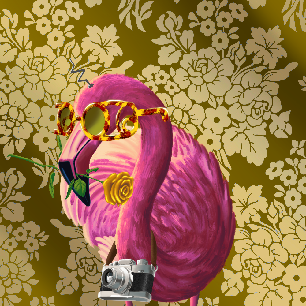 ReallyRichFlamingo #207 NFT on Algorand