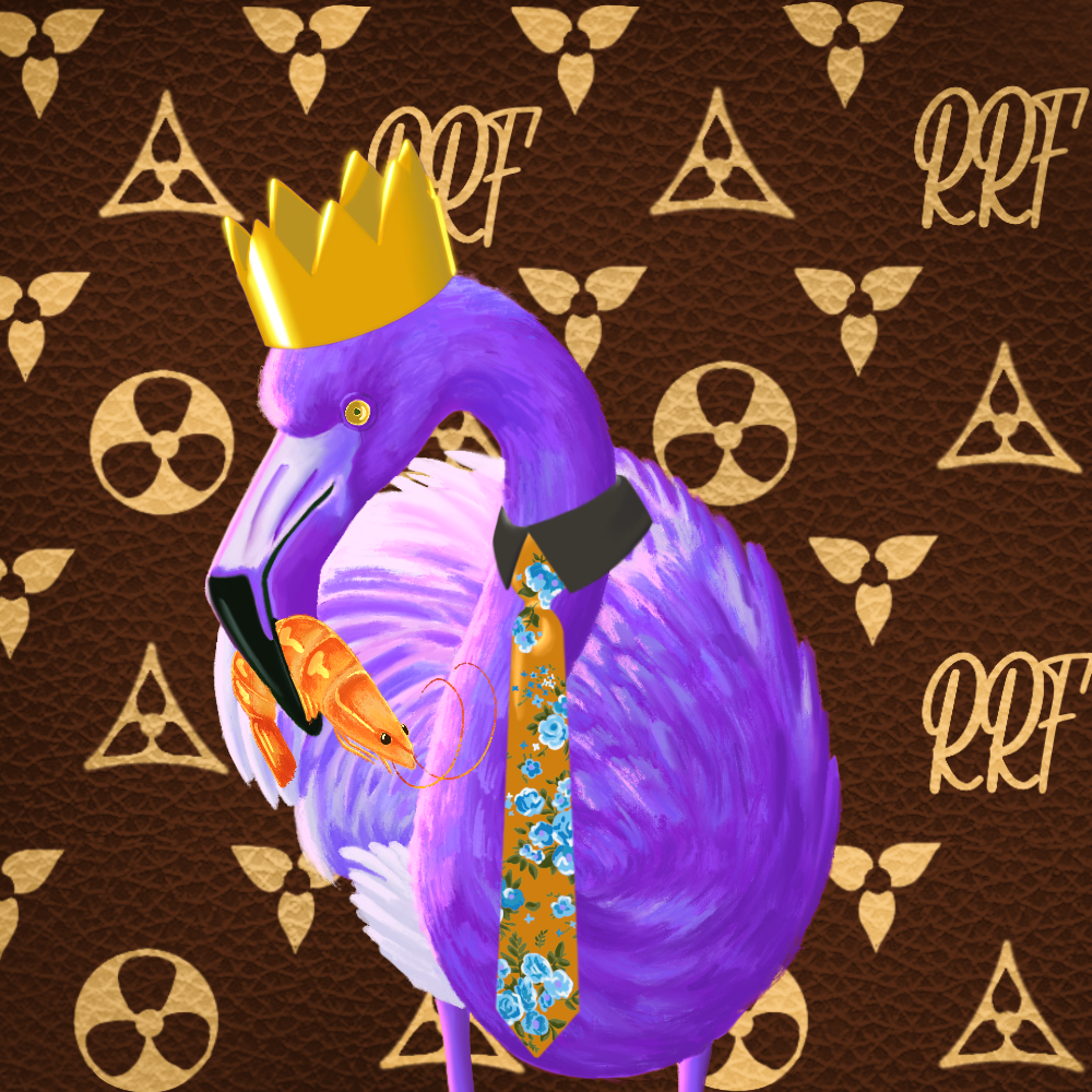 ReallyRichFlamingo #240 NFT on Algorand