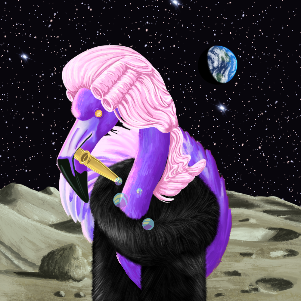 ReallyRichFlamingo #256 NFT on Algorand