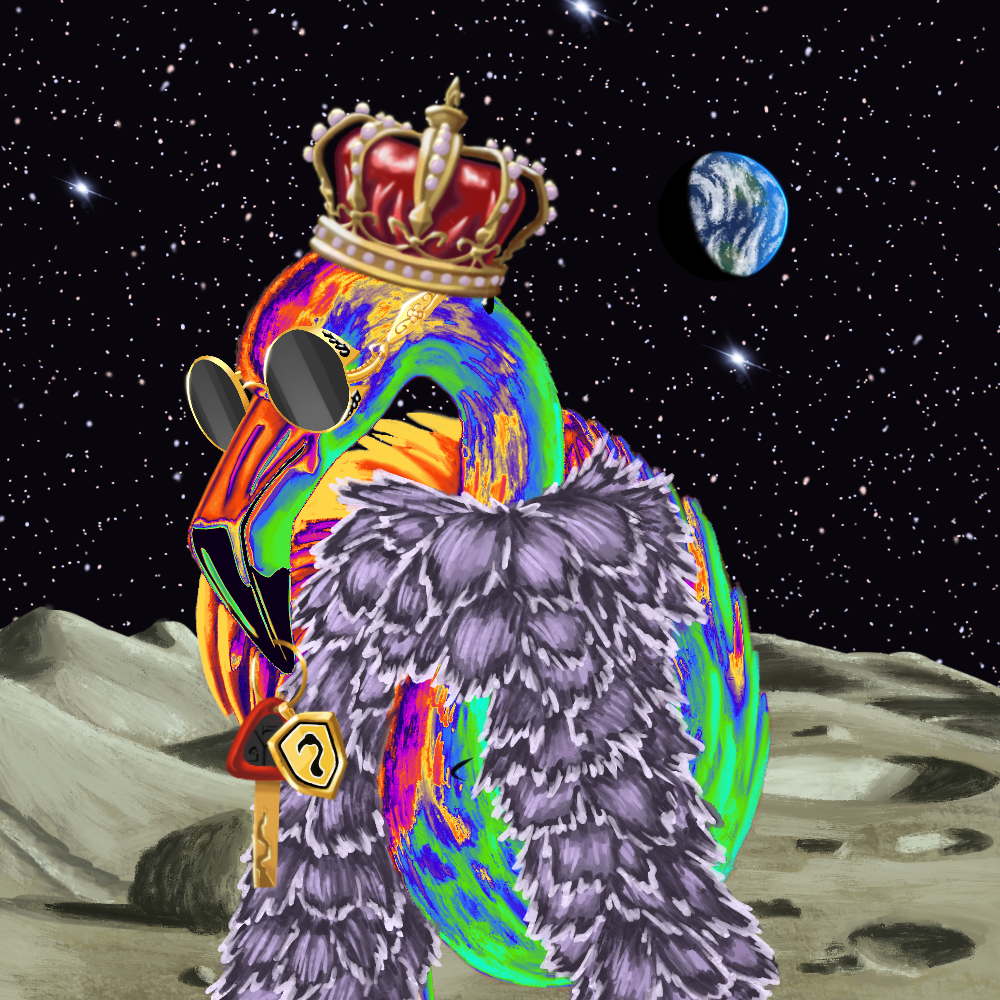 ReallyRichFlamingo #264 NFT on Algorand