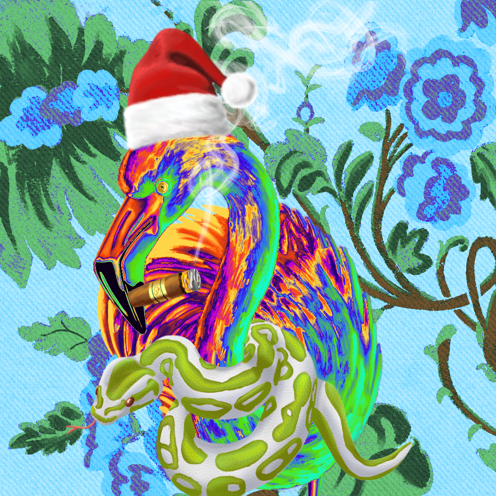 ReallyRichFlamingo #270 NFT on Algorand