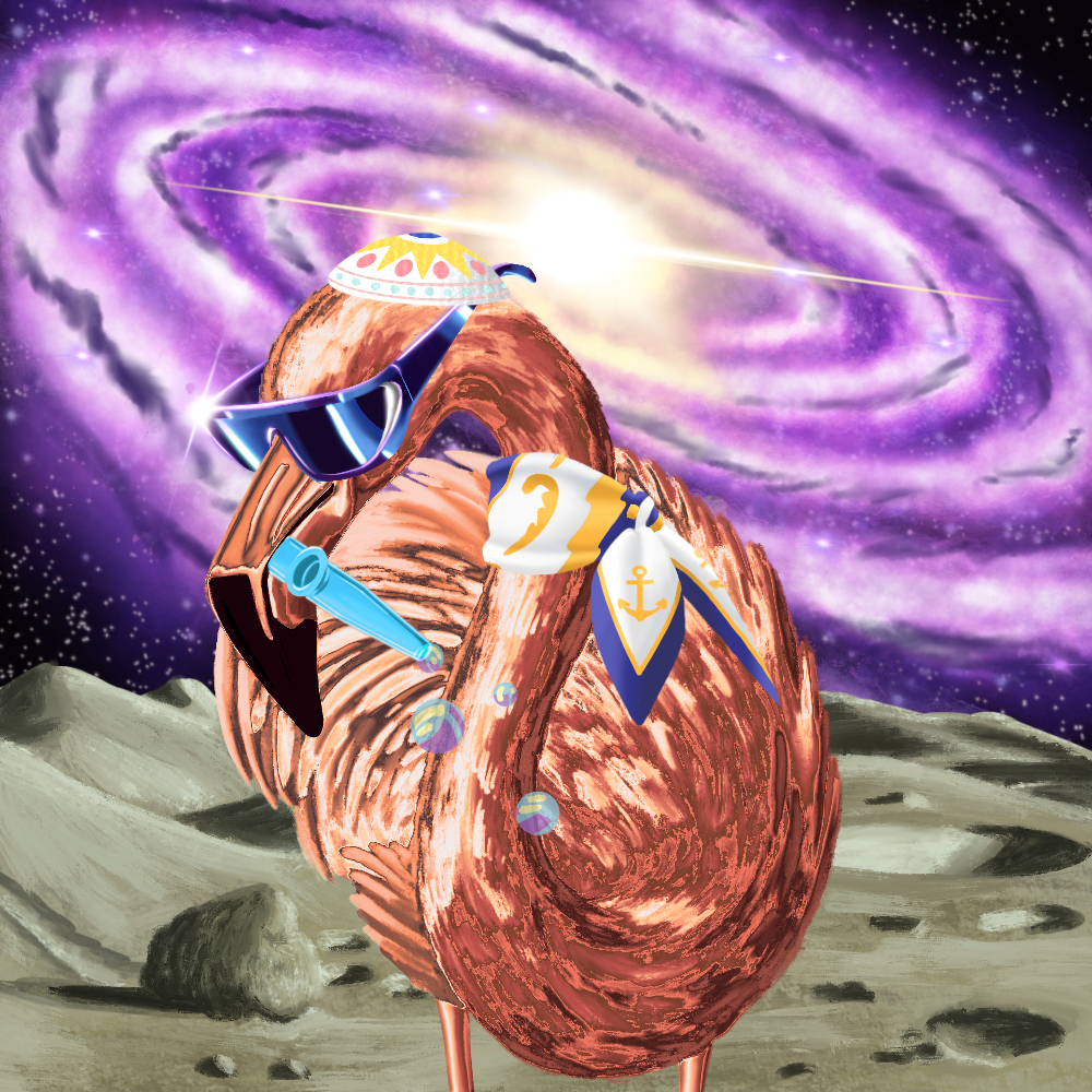 ReallyRichFlamingo #273 NFT on Algorand