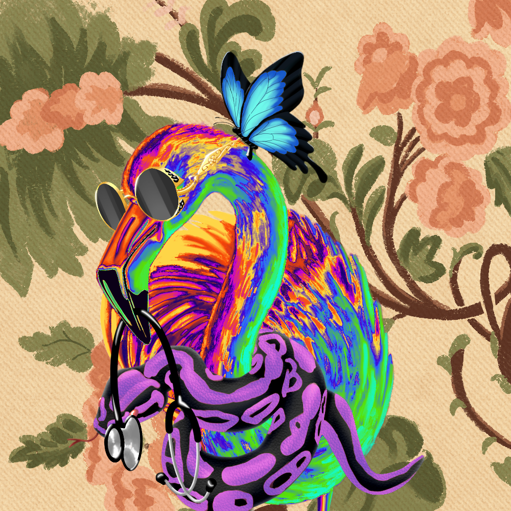 ReallyRichFlamingo #274 NFT on Algorand