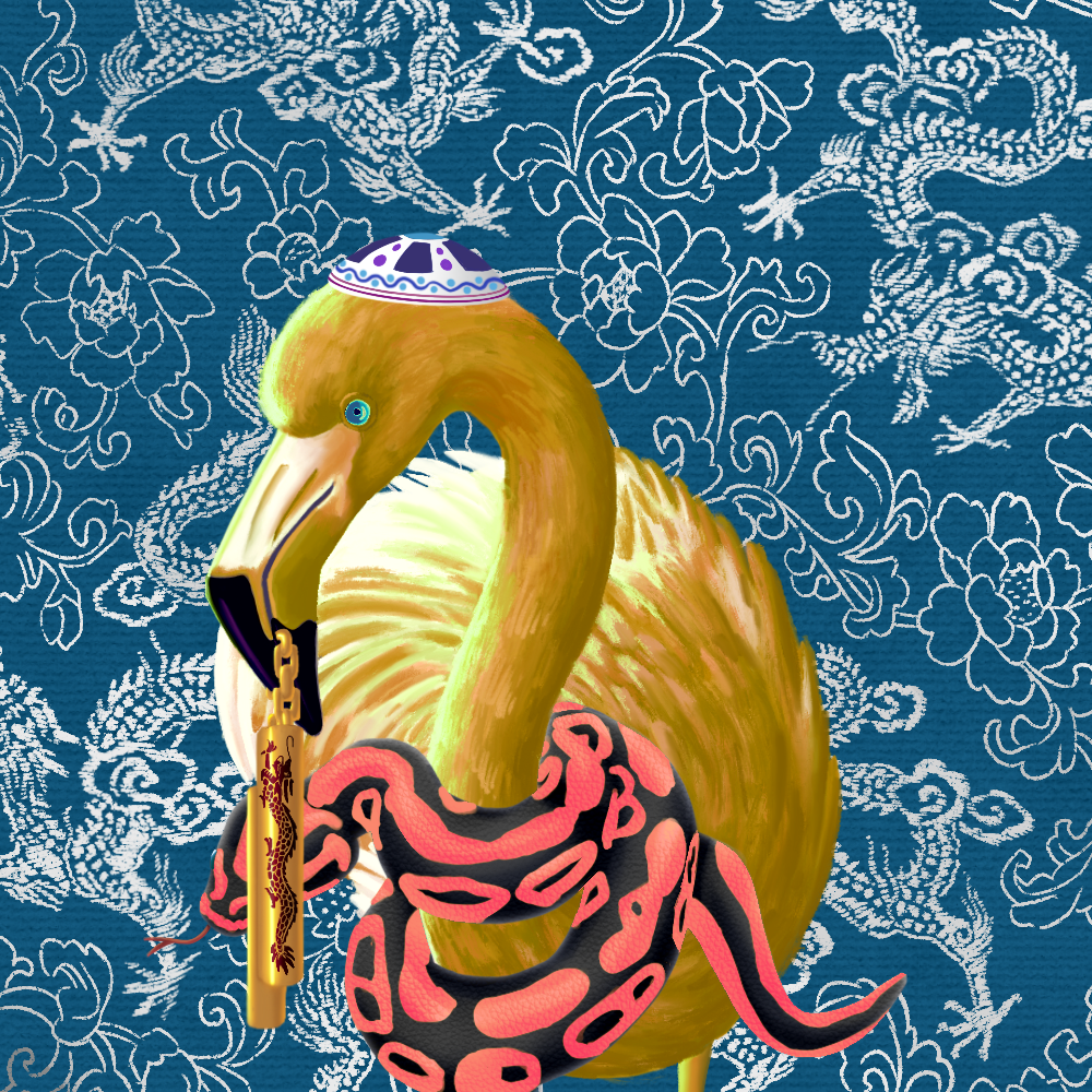 ReallyRichFlamingo #289 NFT on Algorand