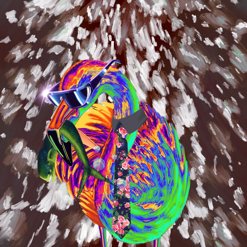 ReallyRichFlamingo #290 NFT on Algorand