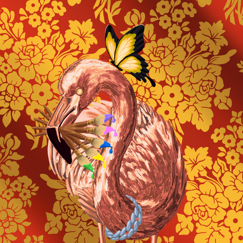 ReallyRichFlamingo #331 NFT on Algorand