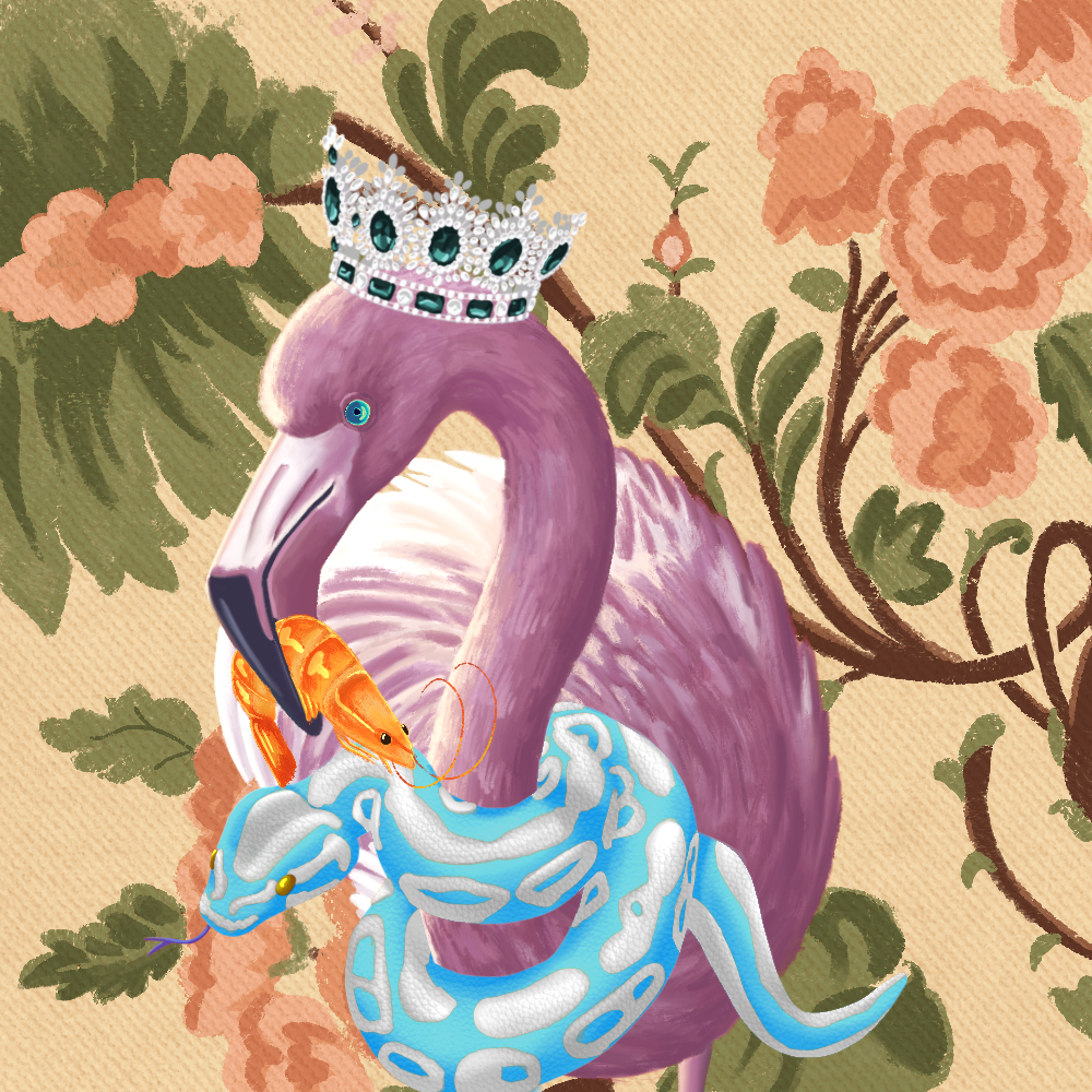 ReallyRichFlamingo #363 NFT on Algorand