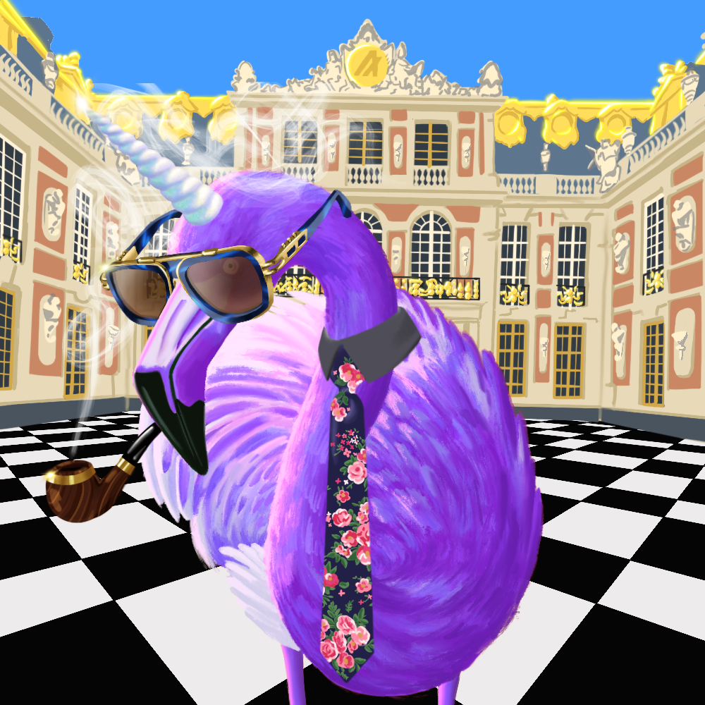 ReallyRichFlamingo #400 NFT on Algorand