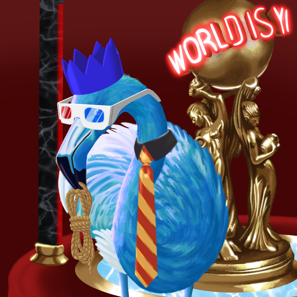 ReallyRichFlamingo #420 NFT on Algorand