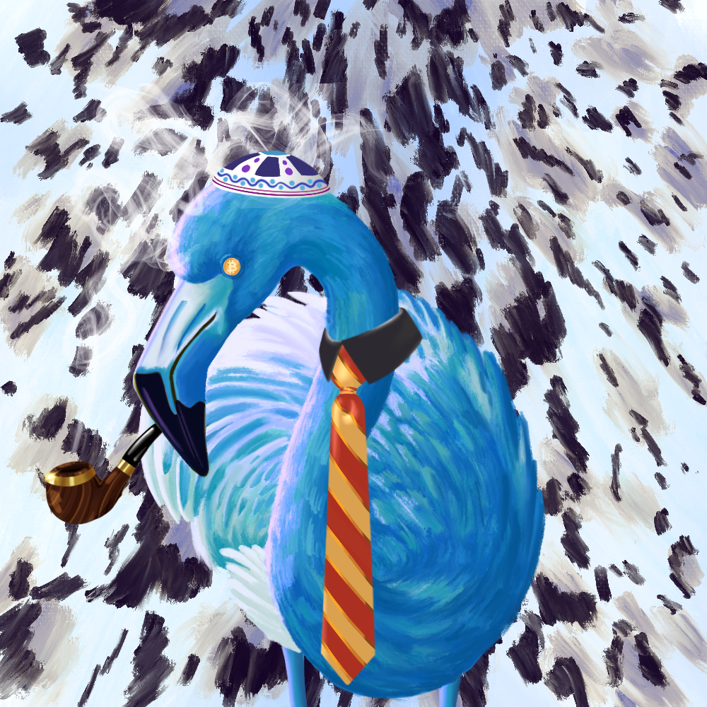 ReallyRichFlamingo #421 NFT on Algorand