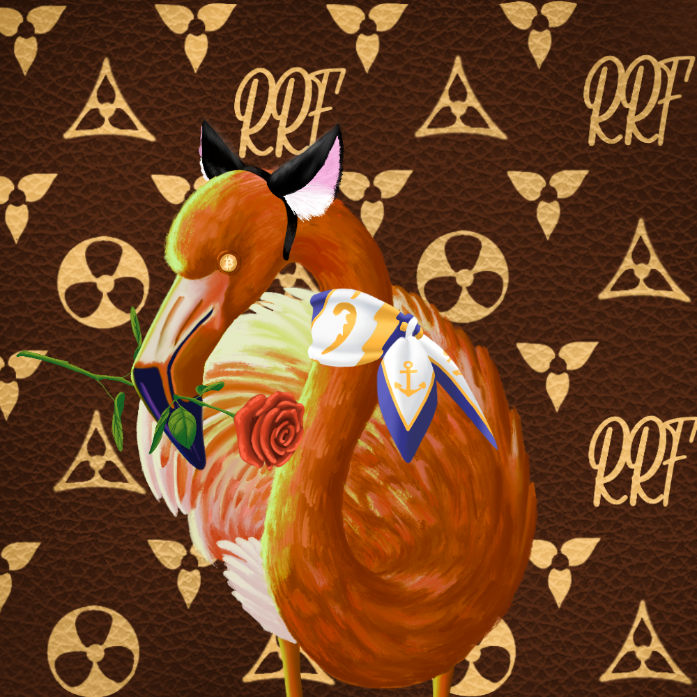 ReallyRichFlamingo #452 NFT on Algorand