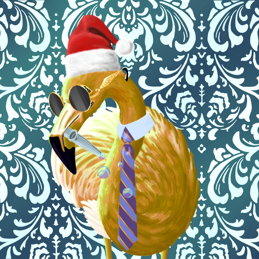 ReallyRichFlamingo #469 NFT on Algorand