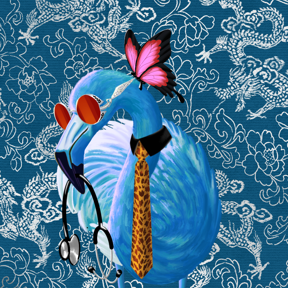 ReallyRichFlamingo #511 NFT on Algorand