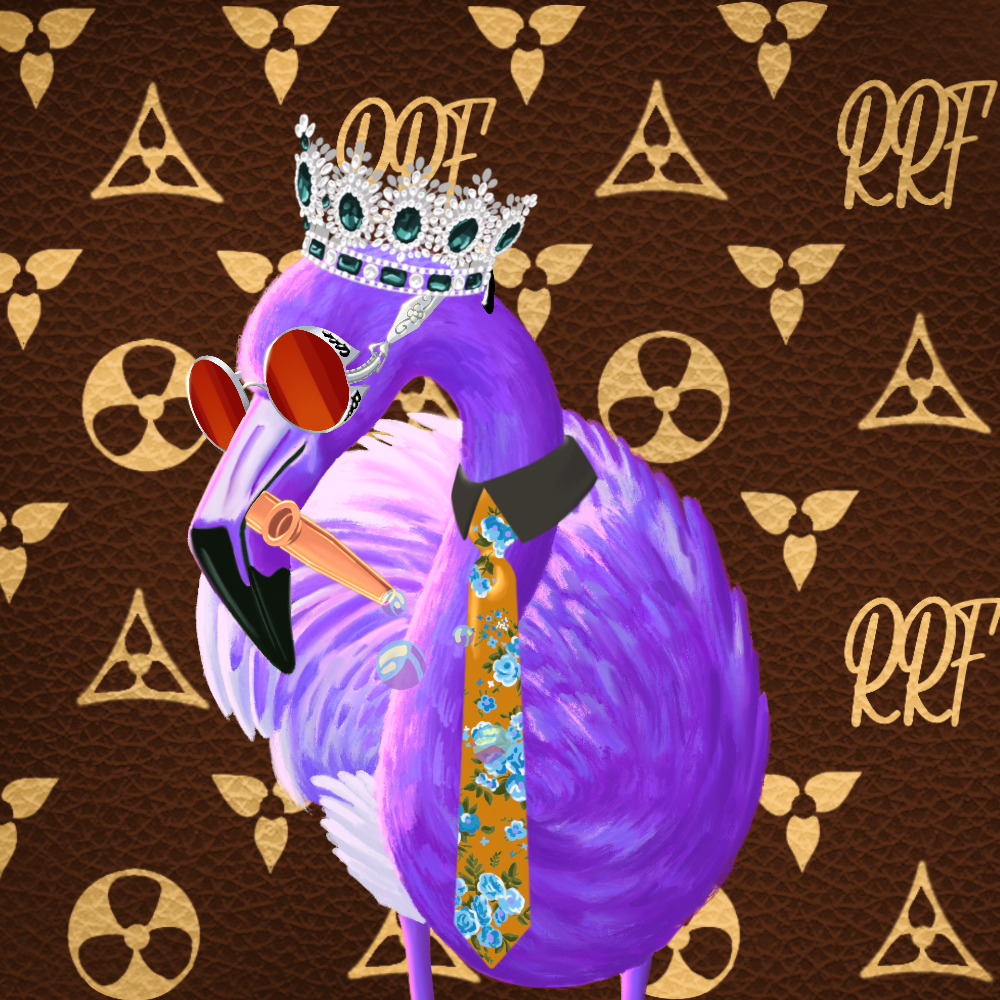 ReallyRichFlamingo #513 NFT on Algorand