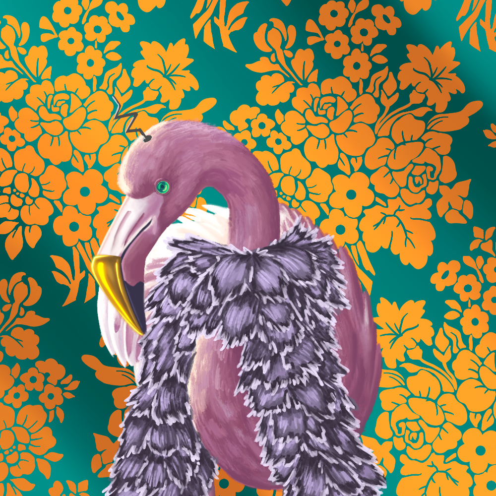 ReallyRichFlamingo #533 NFT on Algorand