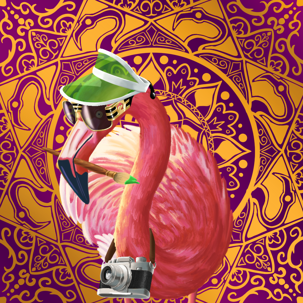 ReallyRichFlamingo #541 NFT on Algorand