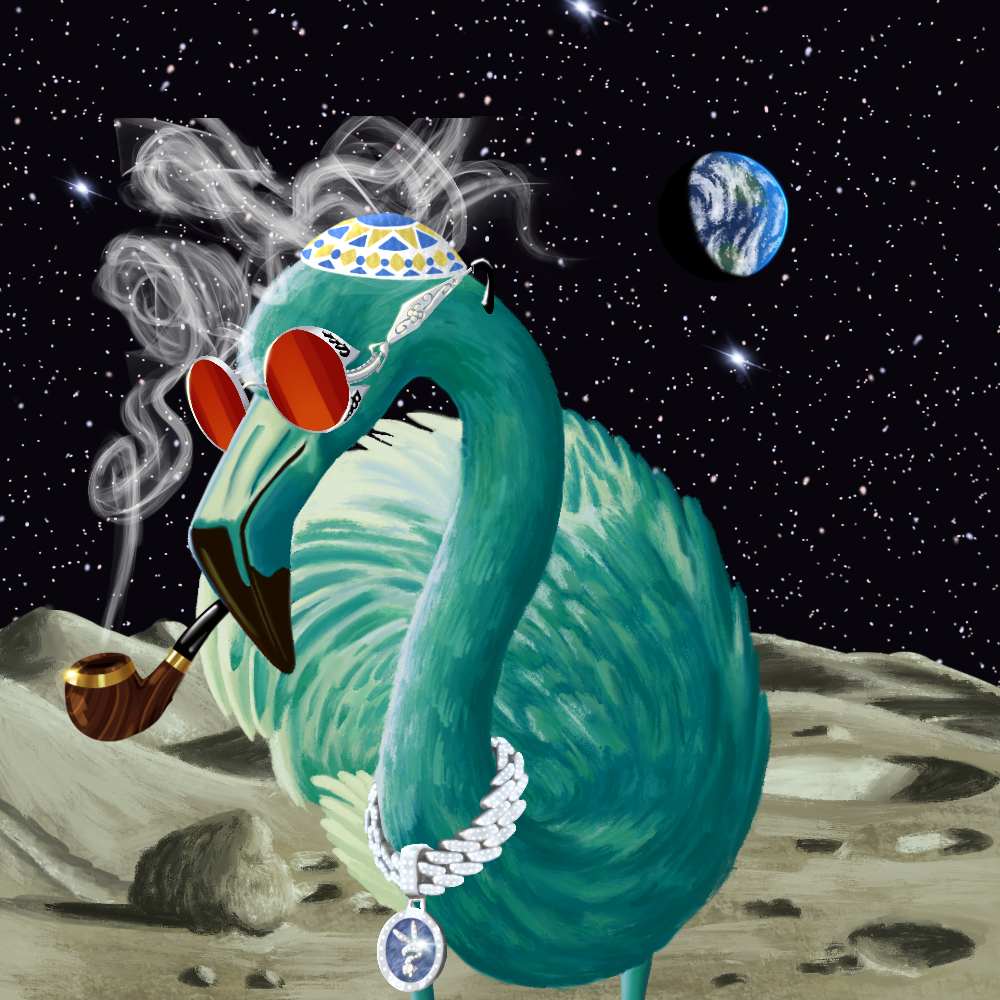 ReallyRichFlamingo #564 NFT on Algorand