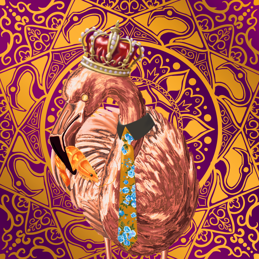 ReallyRichFlamingo #57 NFT on Algorand