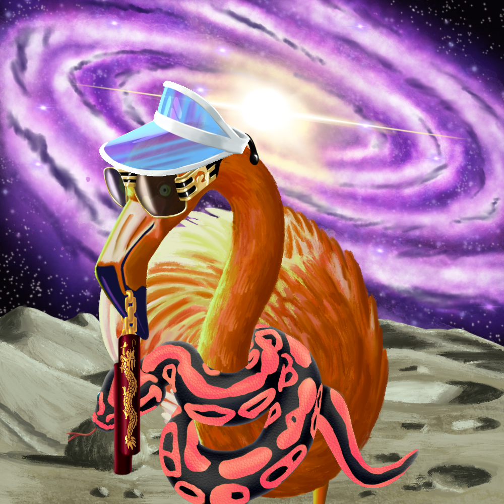 ReallyRichFlamingo #576 NFT on Algorand