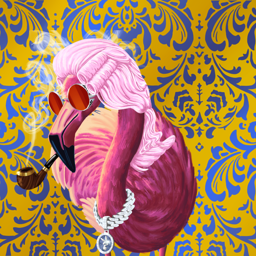 ReallyRichFlamingo #582 NFT on Algorand