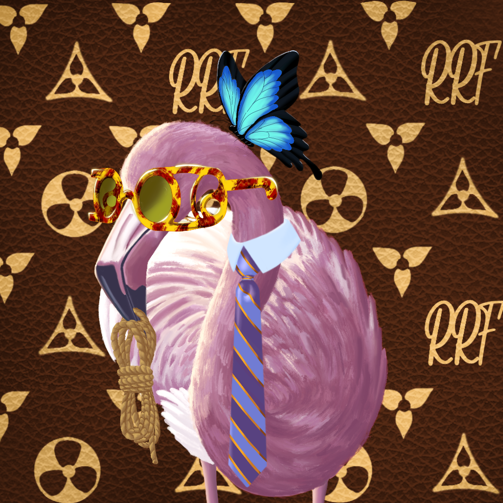 ReallyRichFlamingo #629 NFT on Algorand