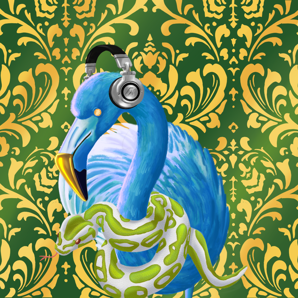 ReallyRichFlamingo #653 NFT on Algorand