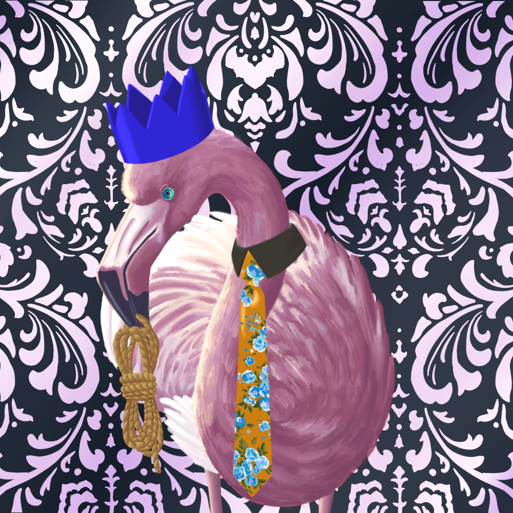 ReallyRichFlamingo #682 NFT on Algorand