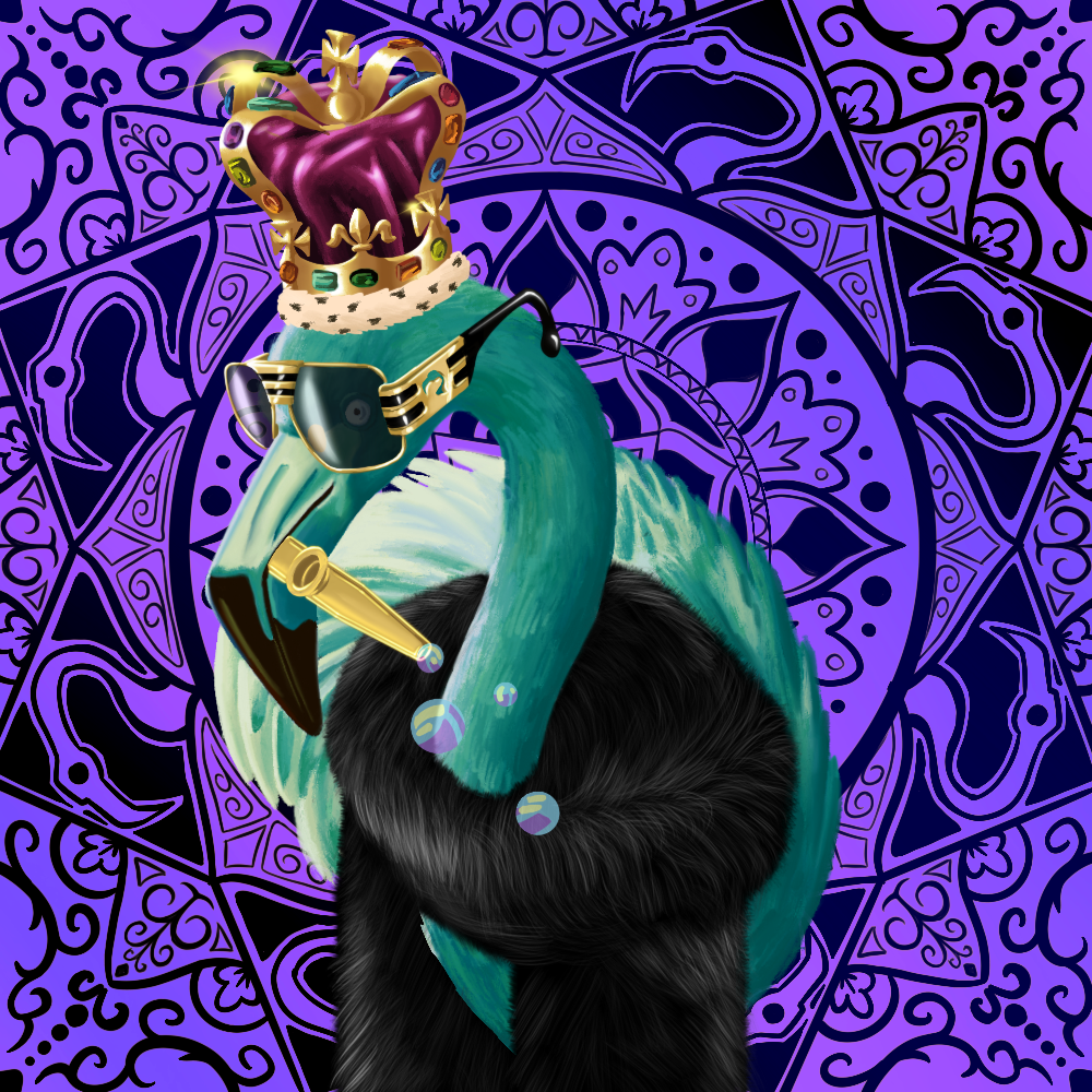 ReallyRichFlamingo #683 NFT on Algorand