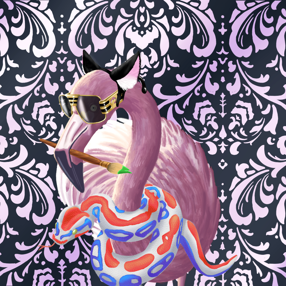 ReallyRichFlamingo #692 NFT on Algorand