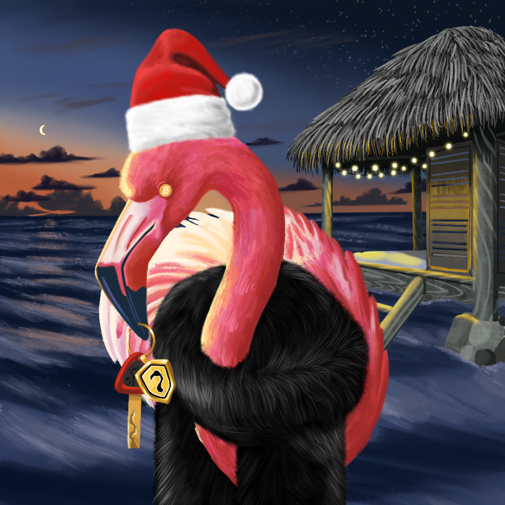 ReallyRichFlamingo #694 NFT on Algorand