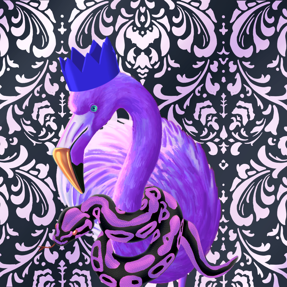 ReallyRichFlamingo #736 NFT on Algorand