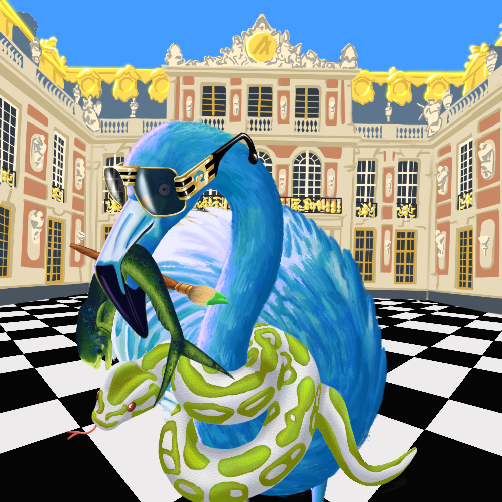 ReallyRichFlamingo #759 NFT on Algorand