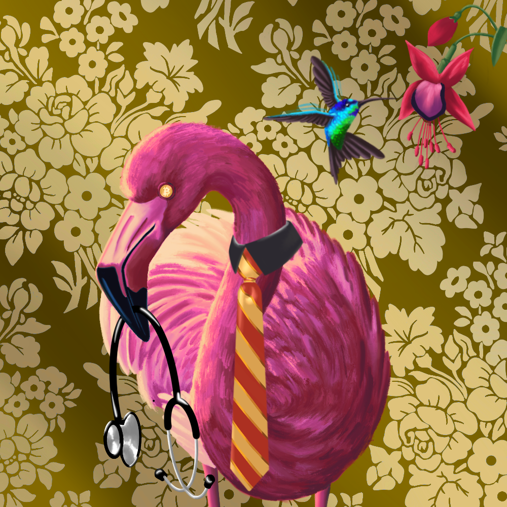 ReallyRichFlamingo #765 NFT on Algorand