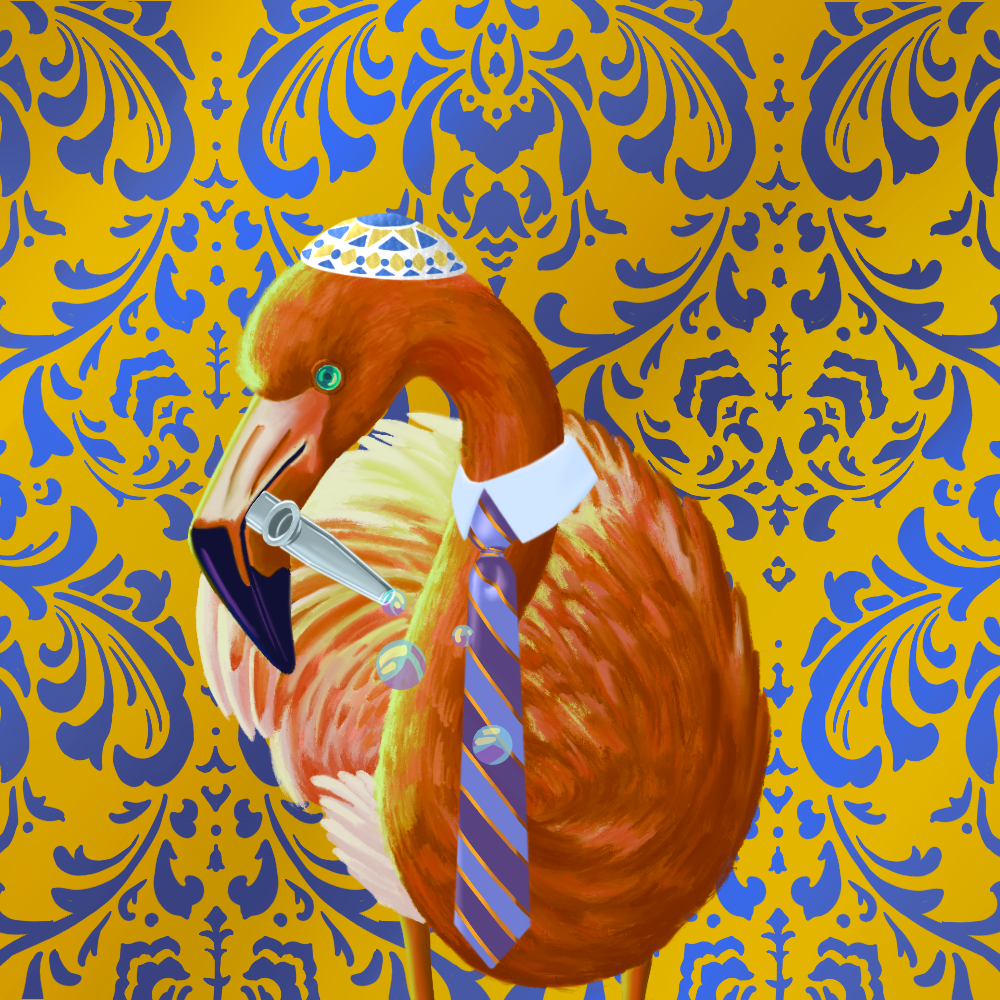 ReallyRichFlamingo #837 NFT on Algorand