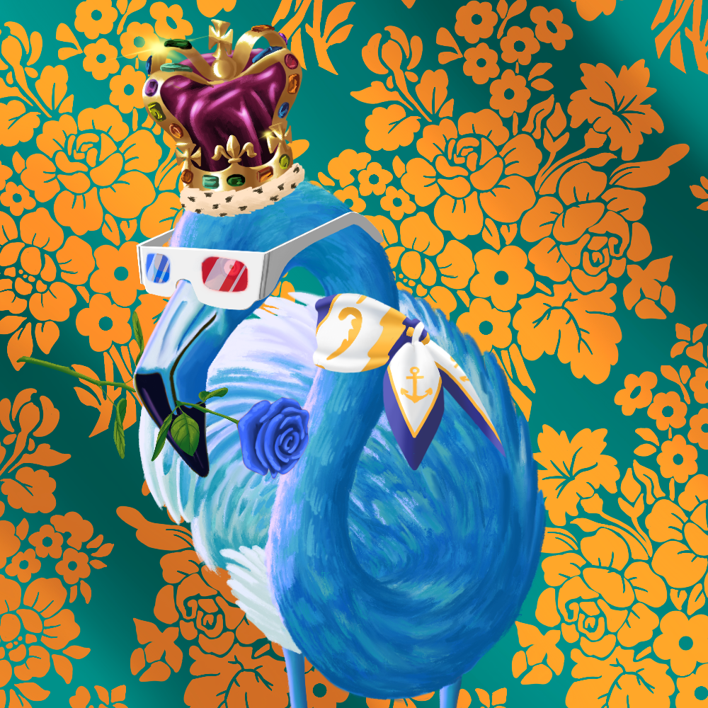 ReallyRichFlamingo #872 NFT on Algorand