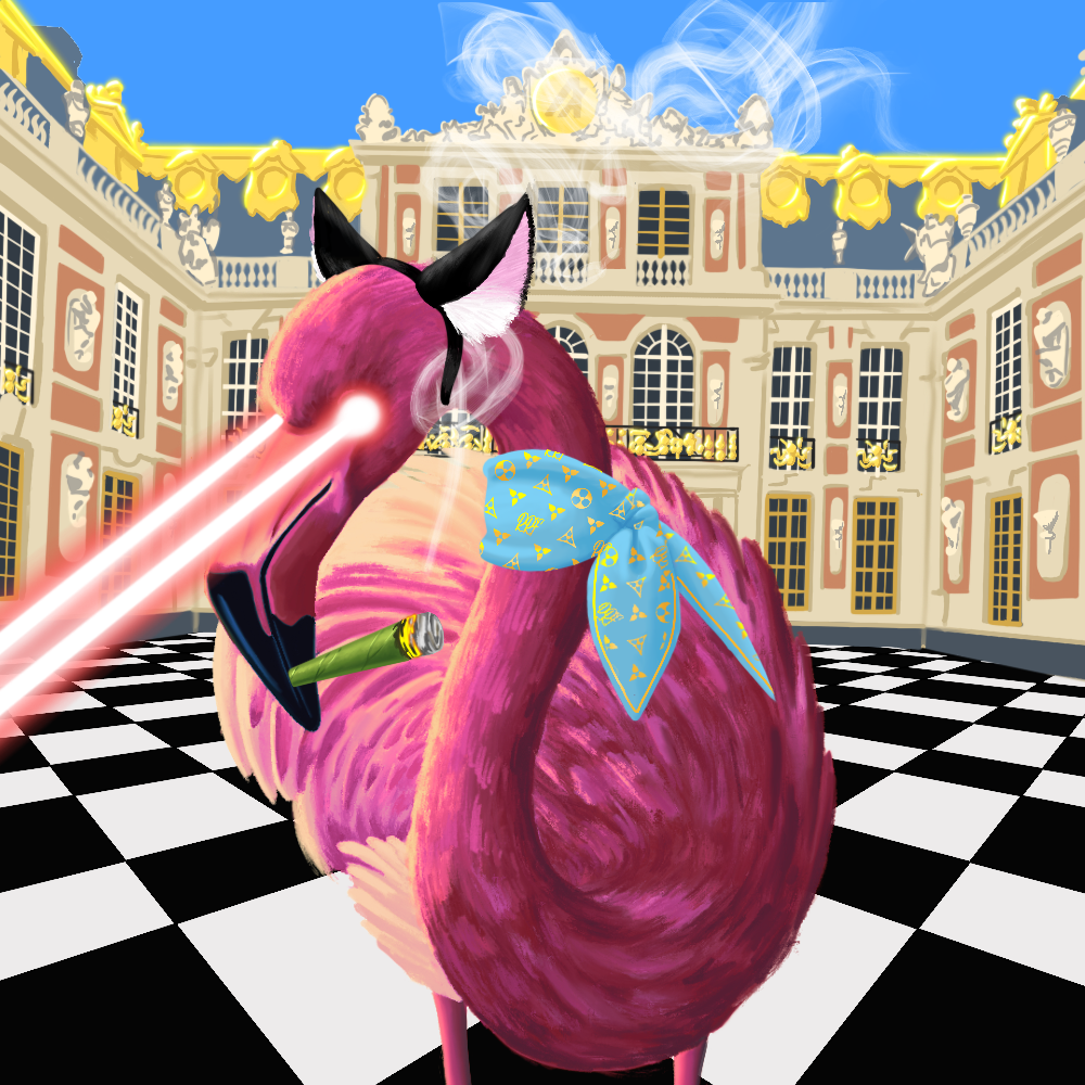 ReallyRichFlamingo #925 NFT on Algorand