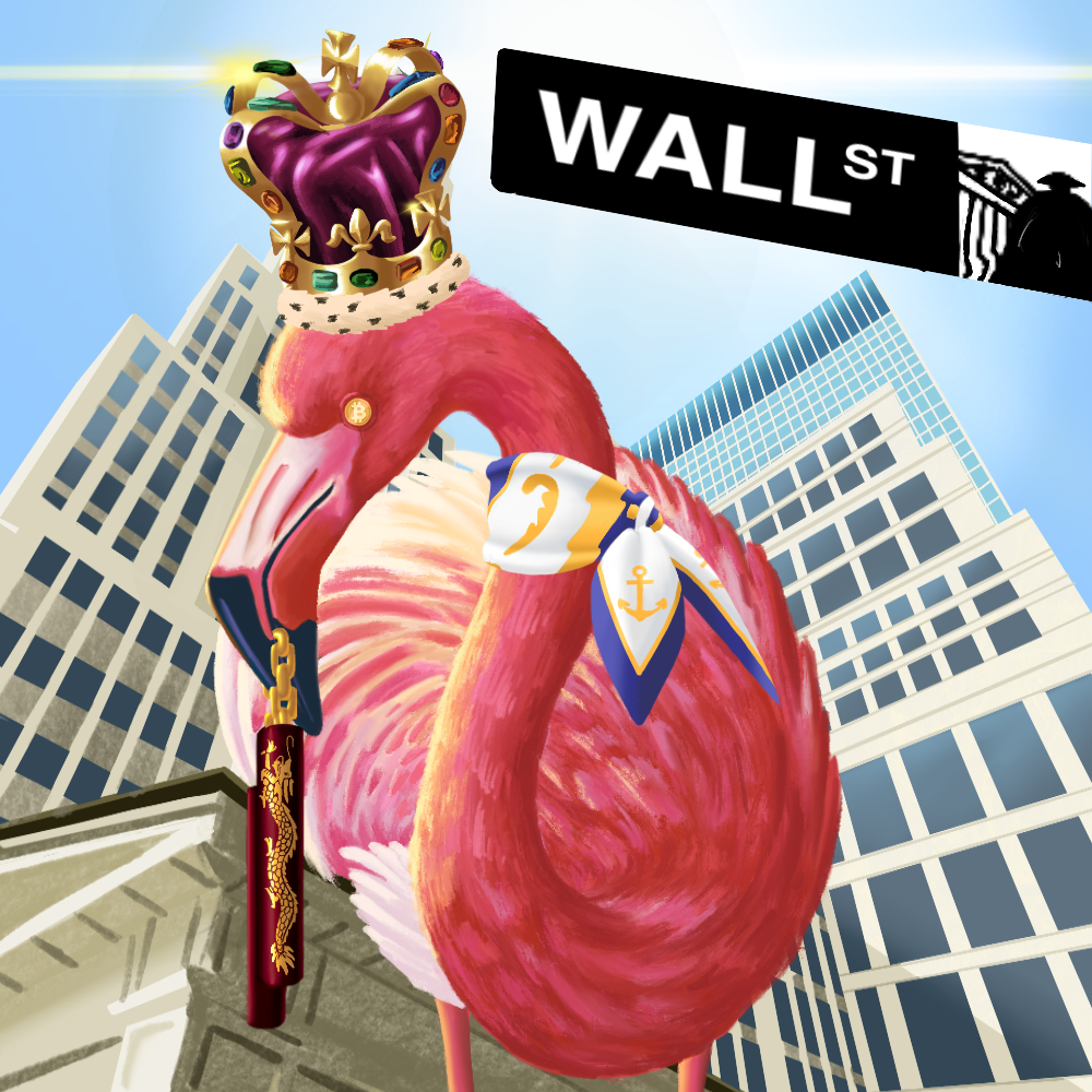 ReallyRichFlamingo #948 NFT on Algorand