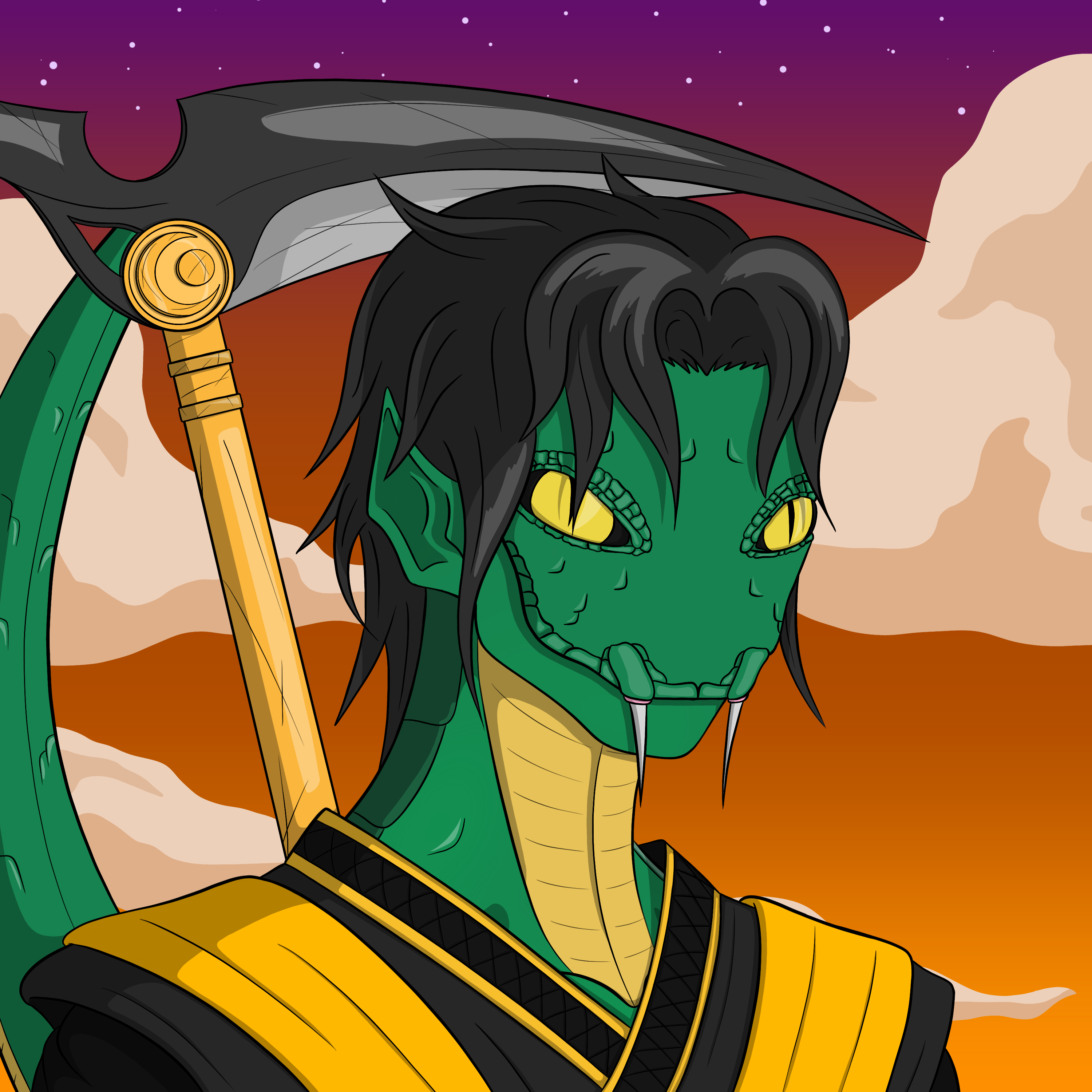 Dark Coin Champion #0419 NFT on Algorand