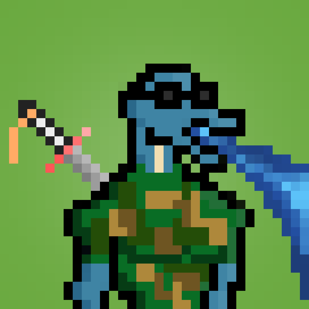 Pixel Dragon: #374 NFT on Algorand