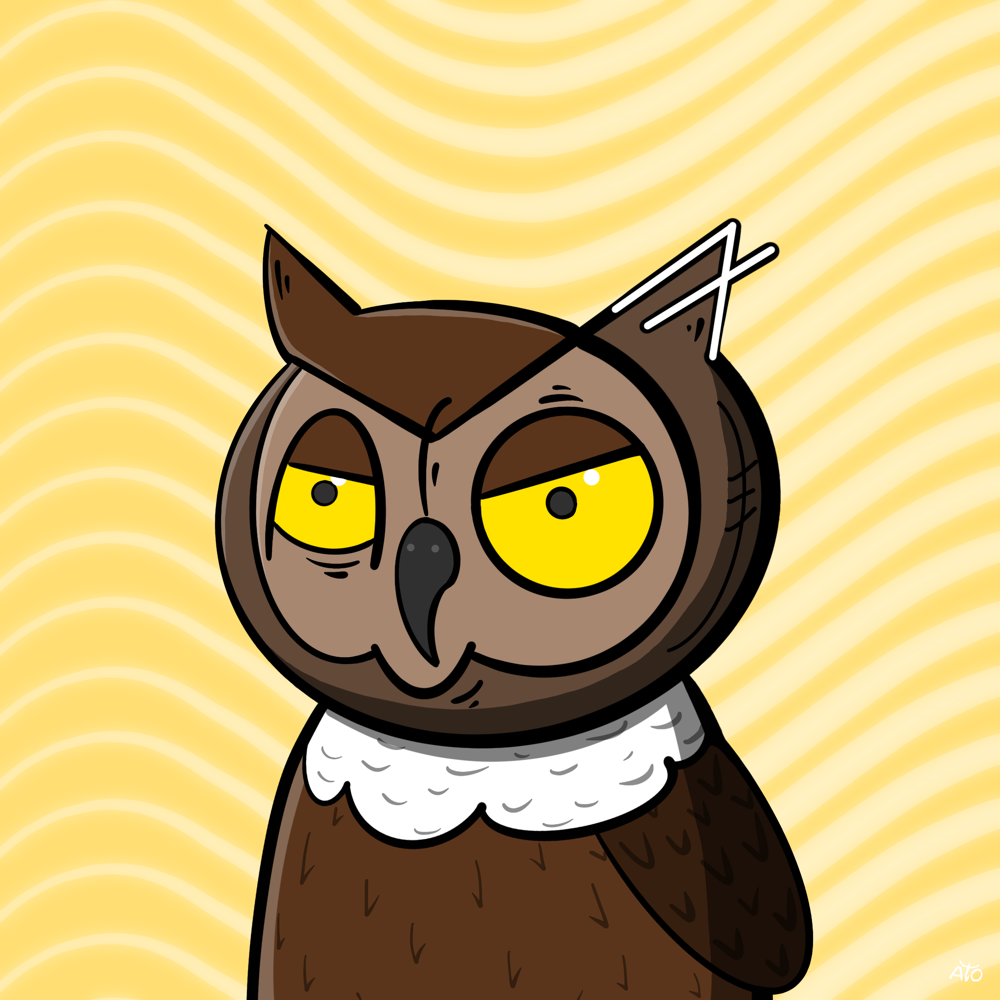 AOWL #1445 NFT on Algorand